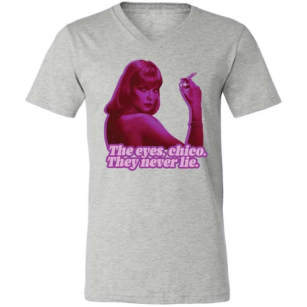 Unisex V-Neck T-Shirt - J5LRWTQW - Athletic Heather - 2
