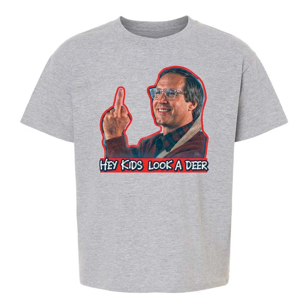 Hey Kids, Look a Deer - Sport Grey - 2