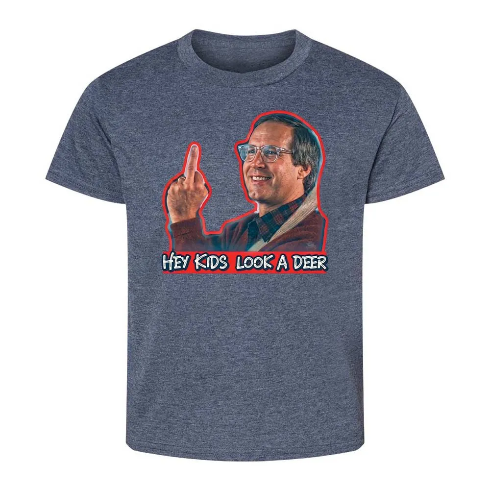 Hey Kids, Look a Deer - Heather Navy - 15