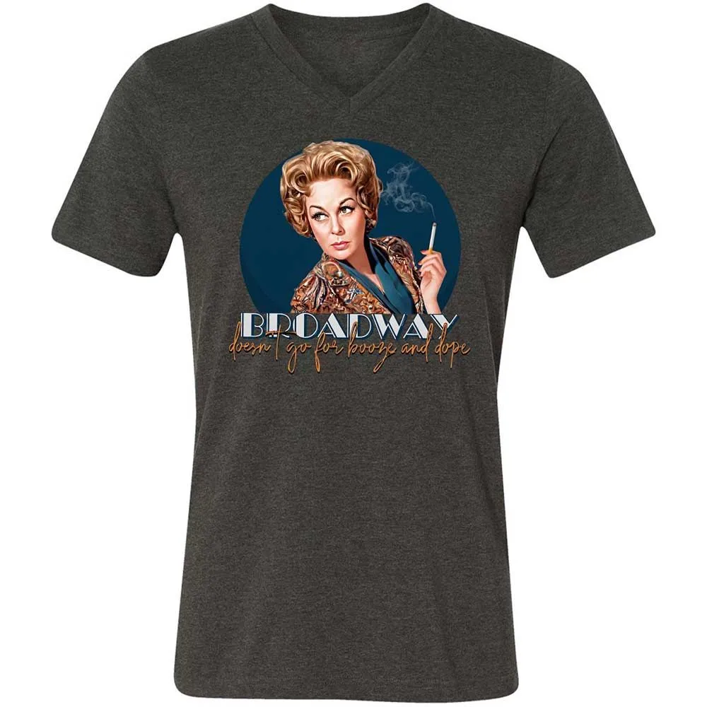 Broadway doesn't go for booze and dope - Dark Grey Heather - 8