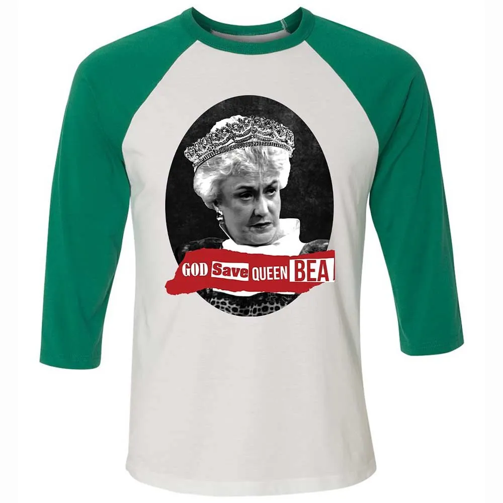 God Save Queen Bea - White/Kelly - 6
