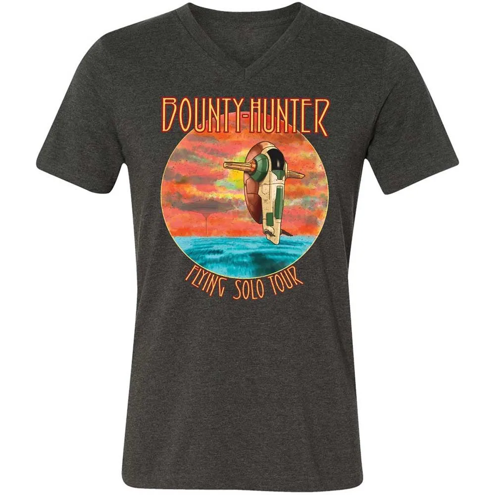 Bounty Hunter Flying Solo Tour - Dark Grey Heather - 8