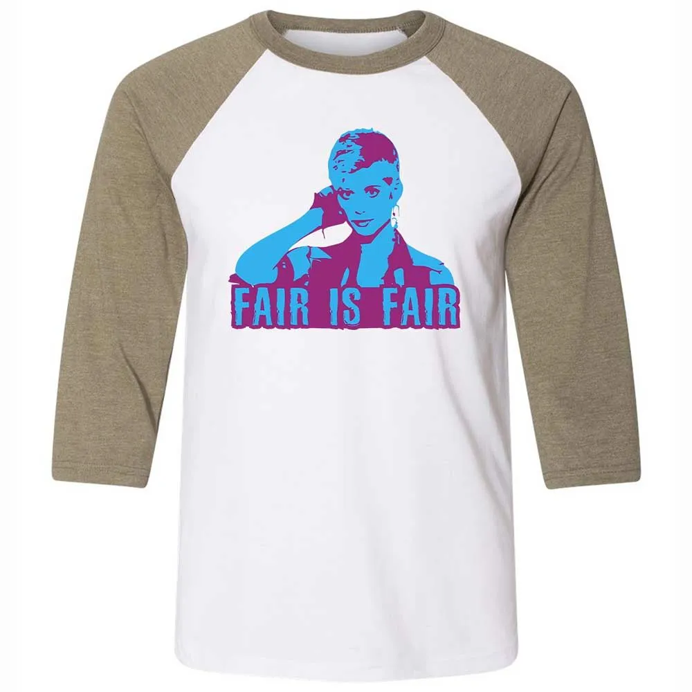 Fair is Fair - White/Heather Olive - 4