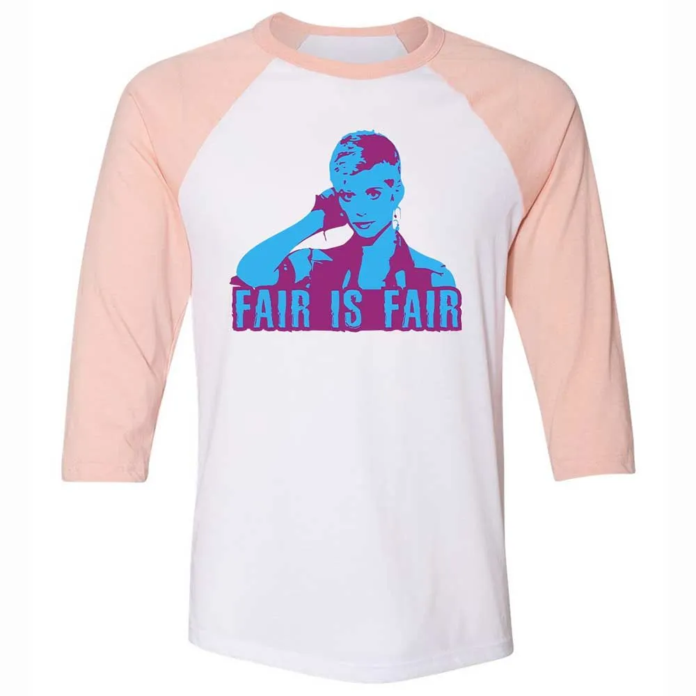 Fair is Fair - White/Heather Peach - 5