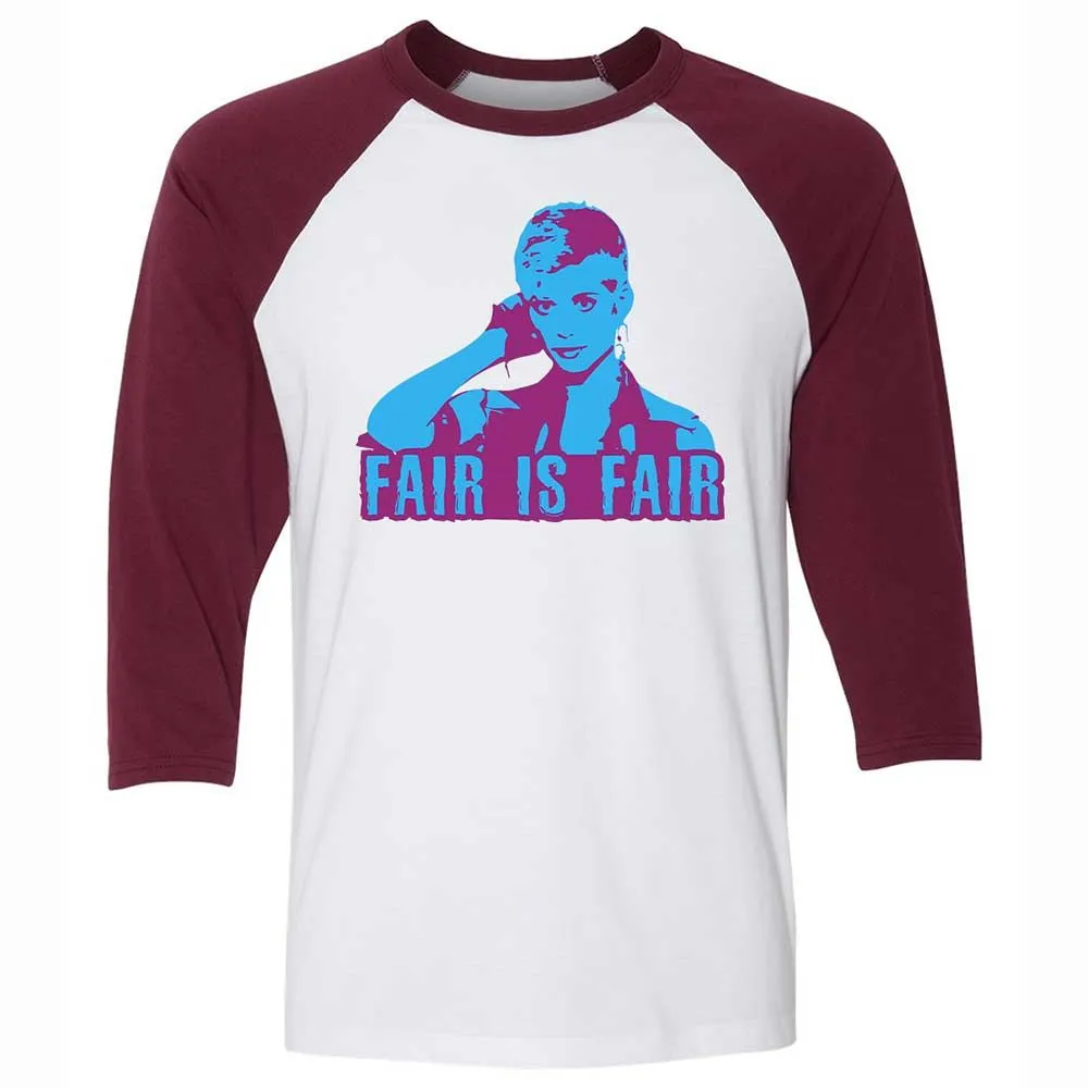 Fair is Fair - White/Maroon - 7