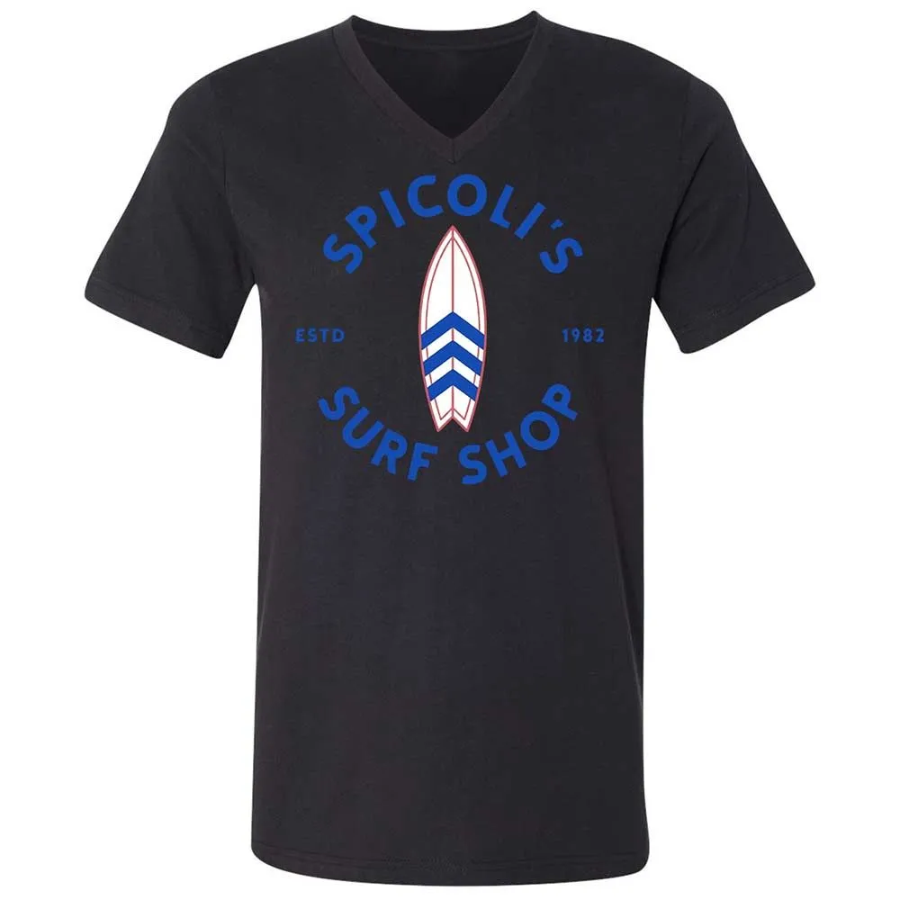 Unisex V-Neck T-Shirt - NKABBMT1 - Black - 11