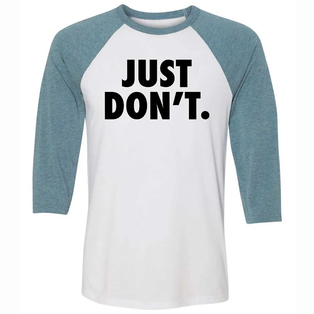 Just Don't. - White/Denim - 3