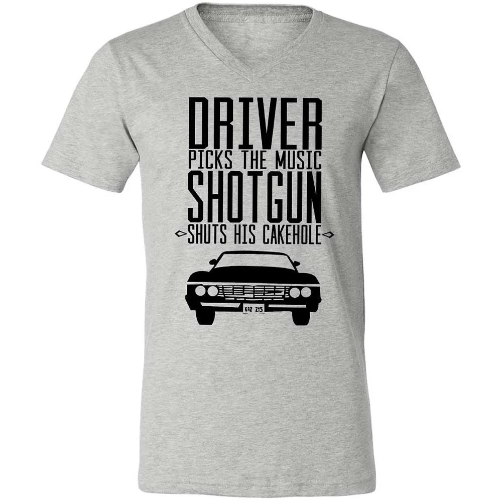 Unisex V-Neck T-Shirt - 83Y1225L - Athletic Heather - 2