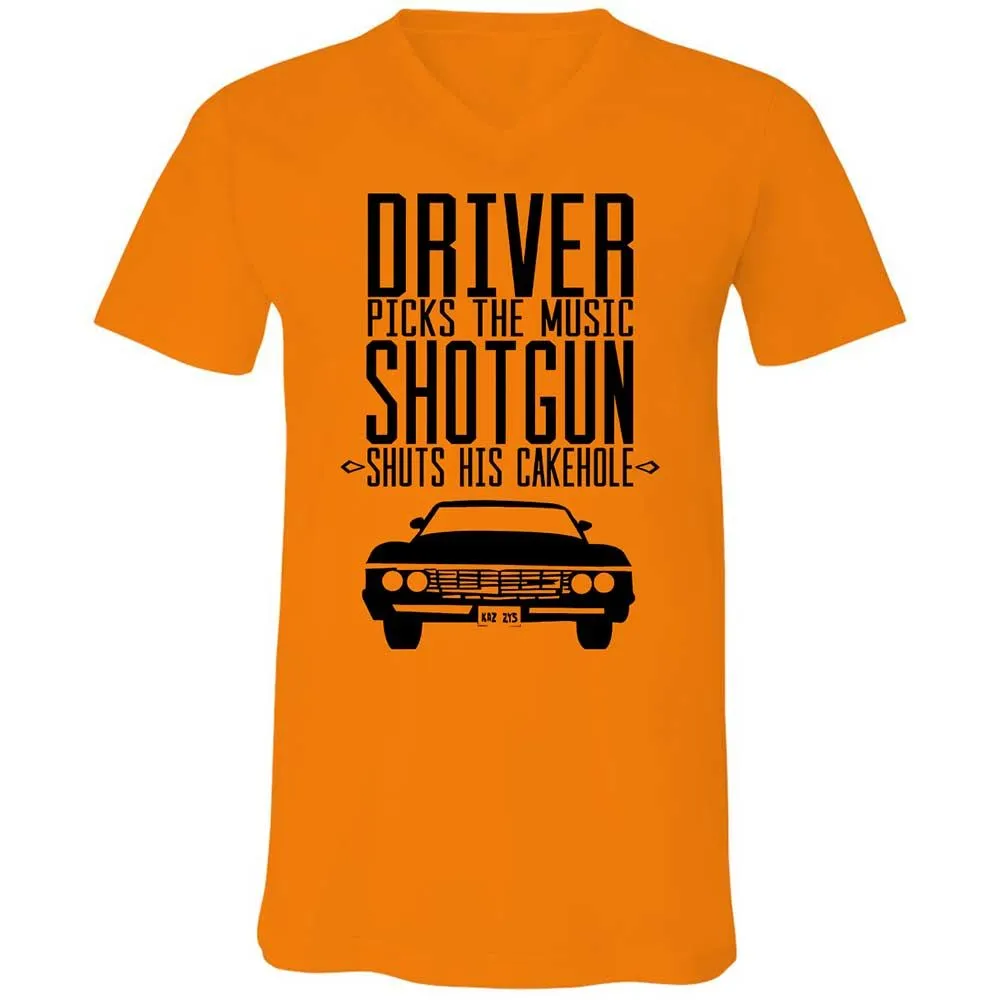 Unisex V-Neck T-Shirt - 83Y1225L - Orange - 7