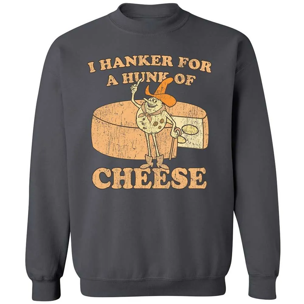 Hanker For A Hunk Of Cheese - Charcoal - 18