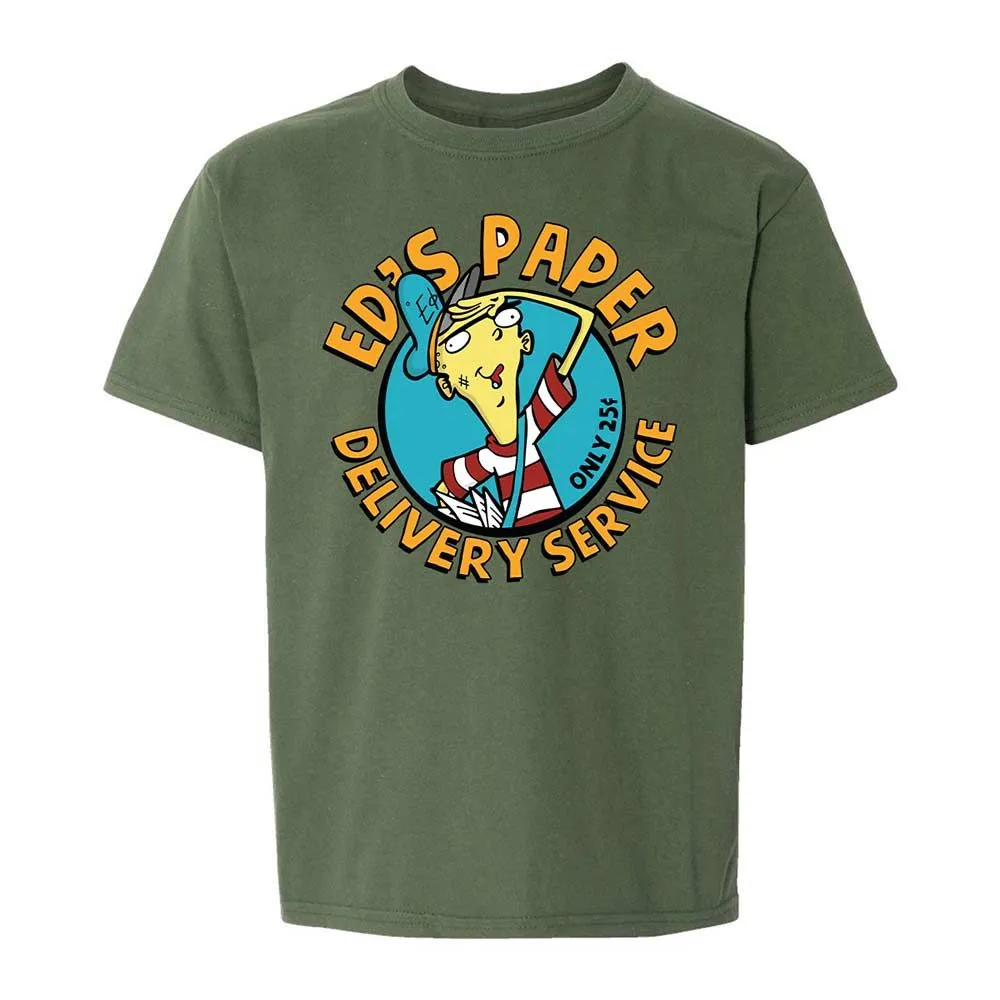 Kids T-Shirt - T38J9YCA - Military Green - 20
