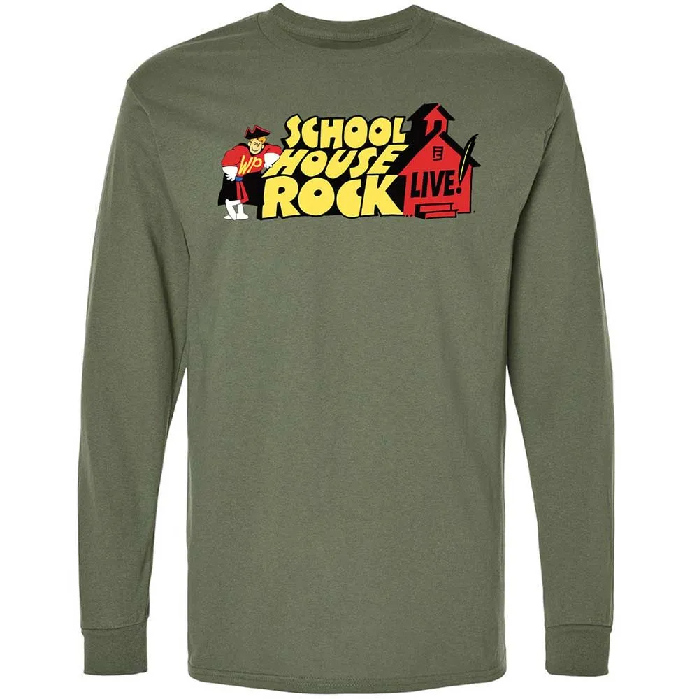 Long Sleeve T-Shirt - BP3RGEBA - Military Green - 19