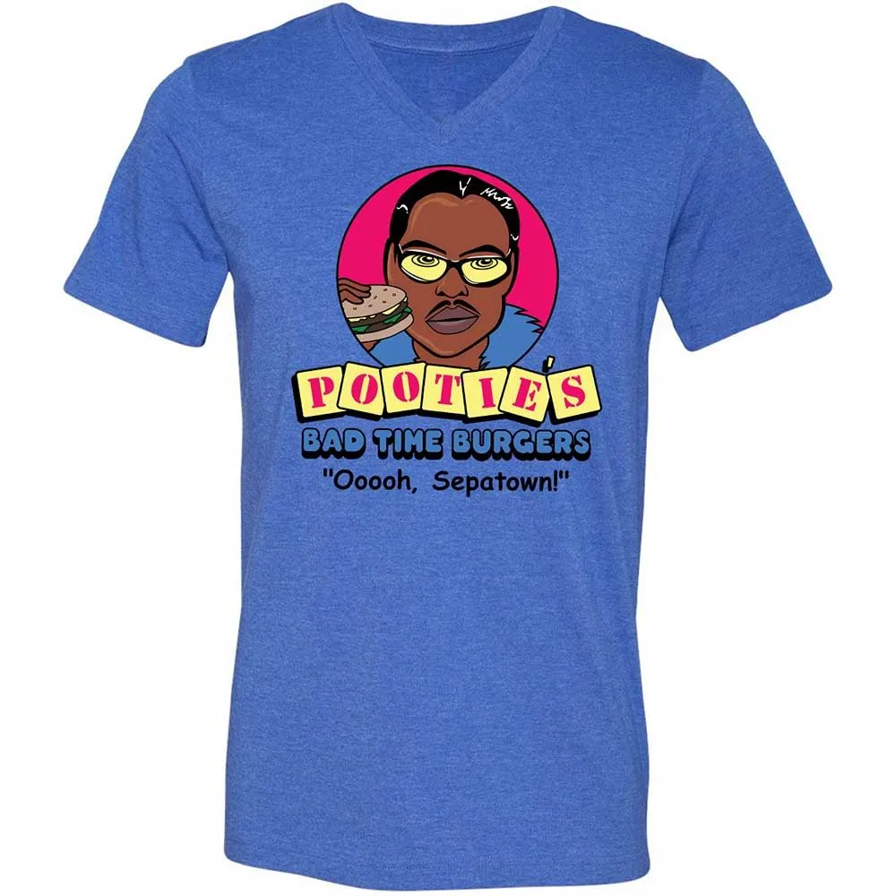 Pootie's Bad Time Burgers - Heather True Royal - 4