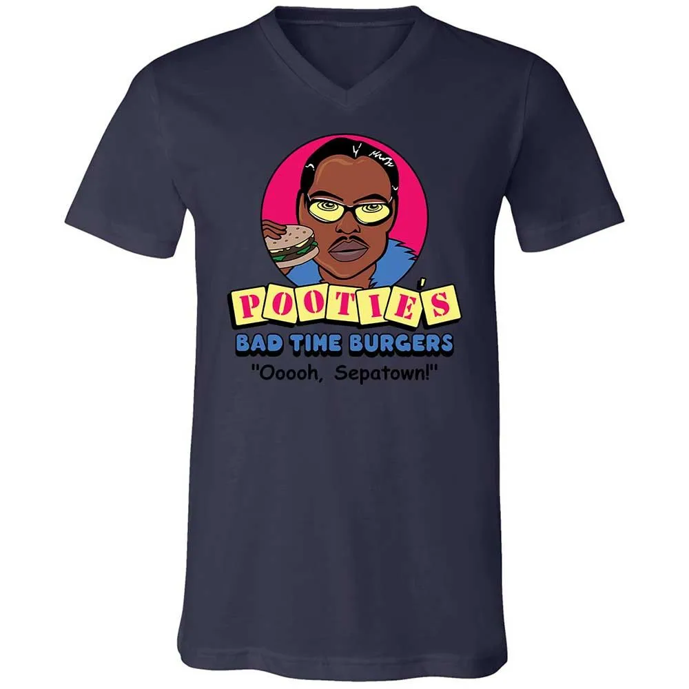 Pootie's Bad Time Burgers - Navy - 12