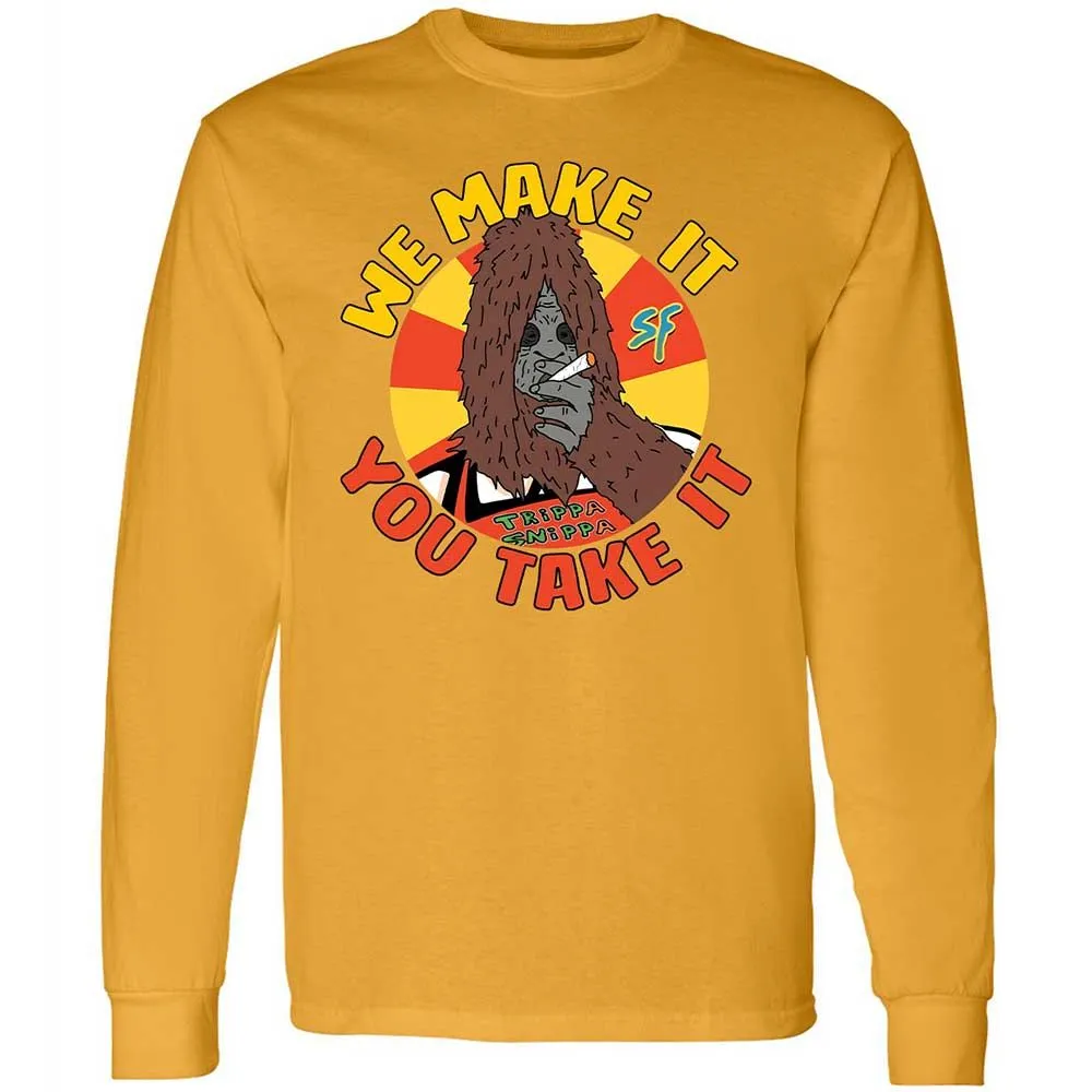 Long Sleeve T-Shirt - DH5LTXMV - Gold - 10