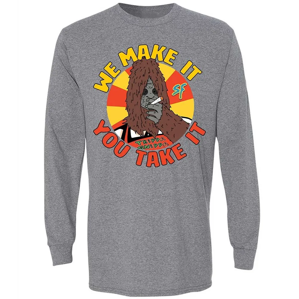 Long Sleeve T-Shirt - DH5LTXMV - Graphite Heather - 18