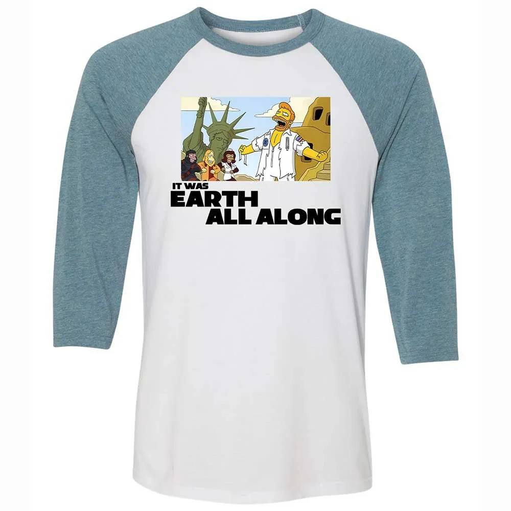 It was Earth all along - White/Denim - 3
