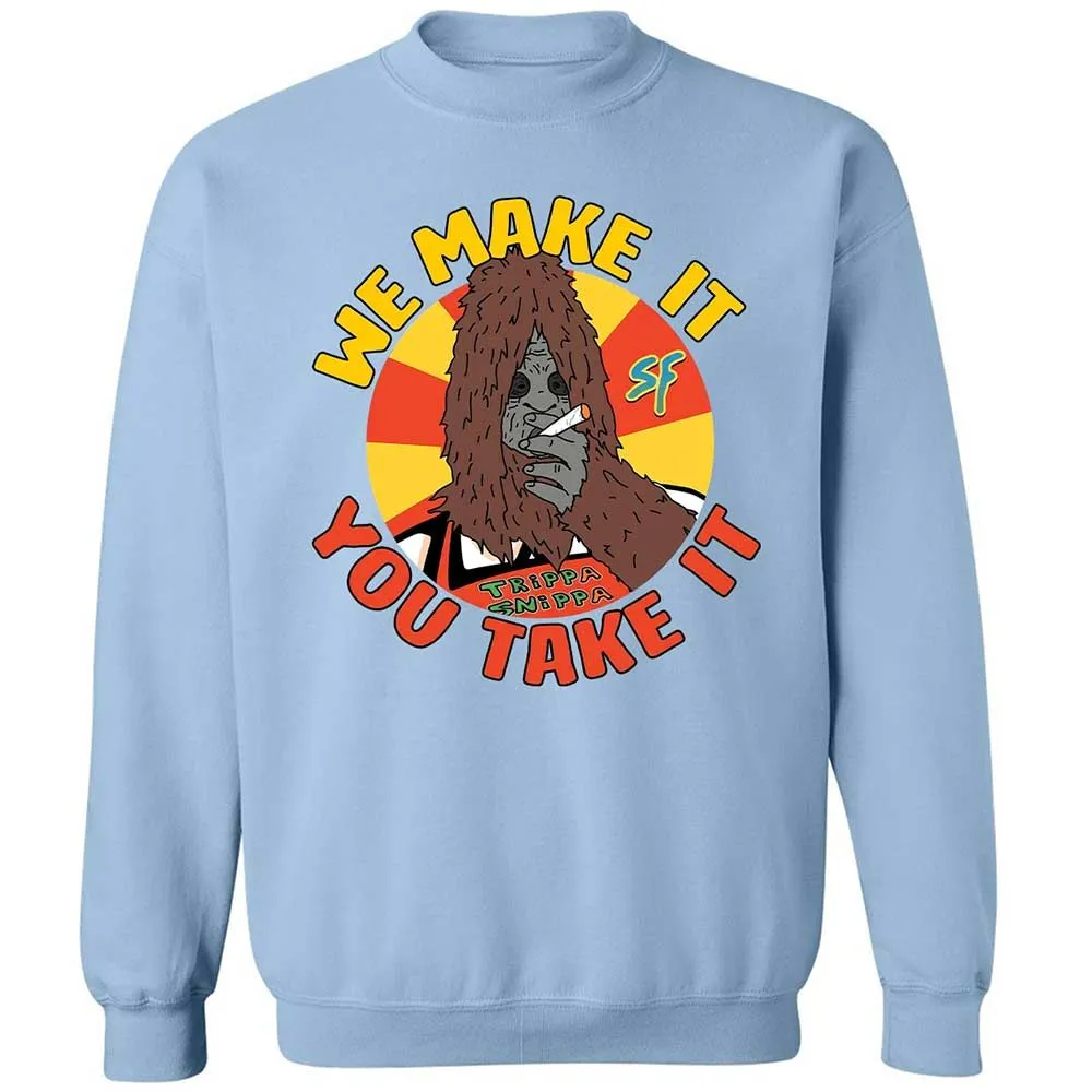 Classic Unisex Sweatshirt - 6UZ5WZHA - Light Blue - 4