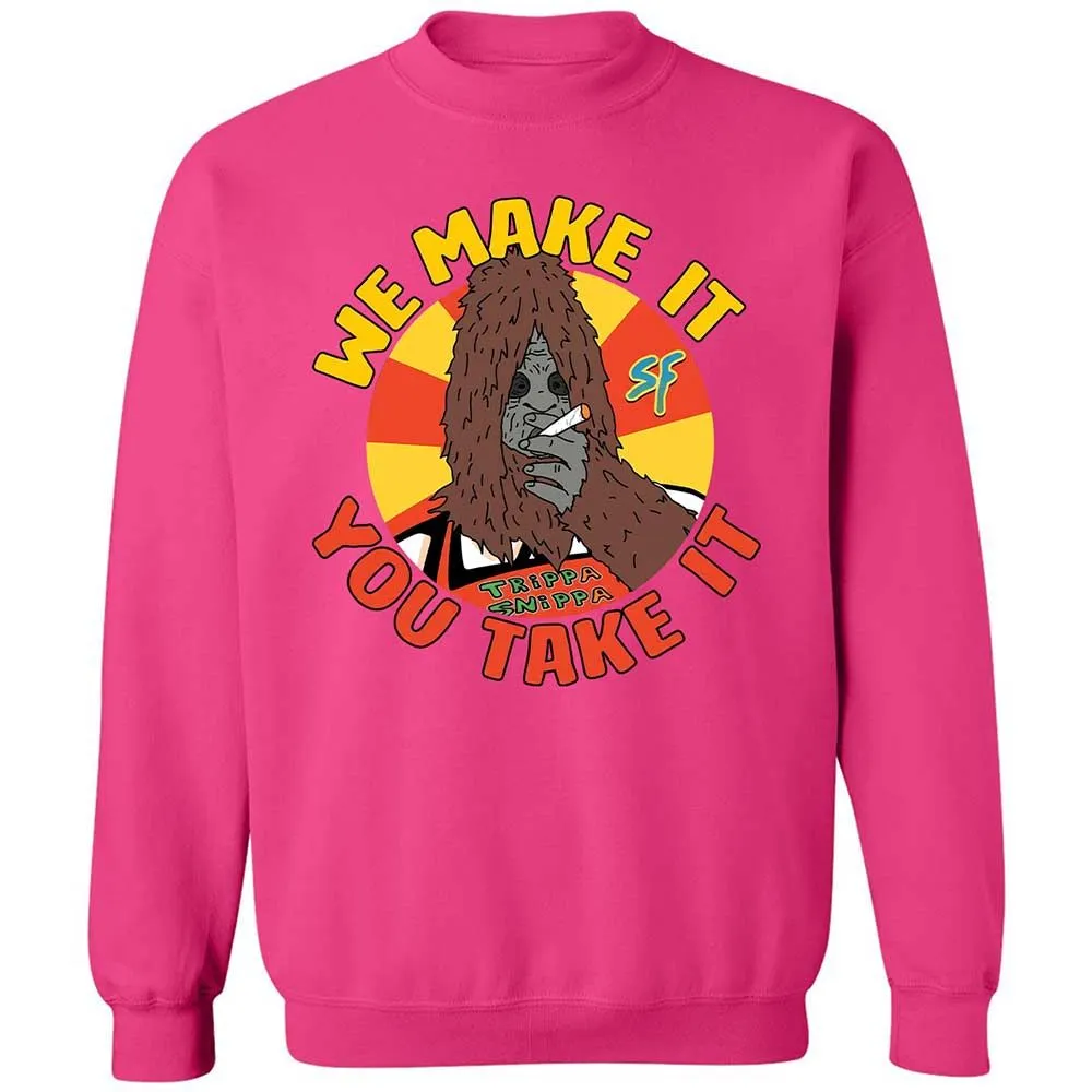 Classic Unisex Sweatshirt - 6UZ5WZHA - Heliconia - 8