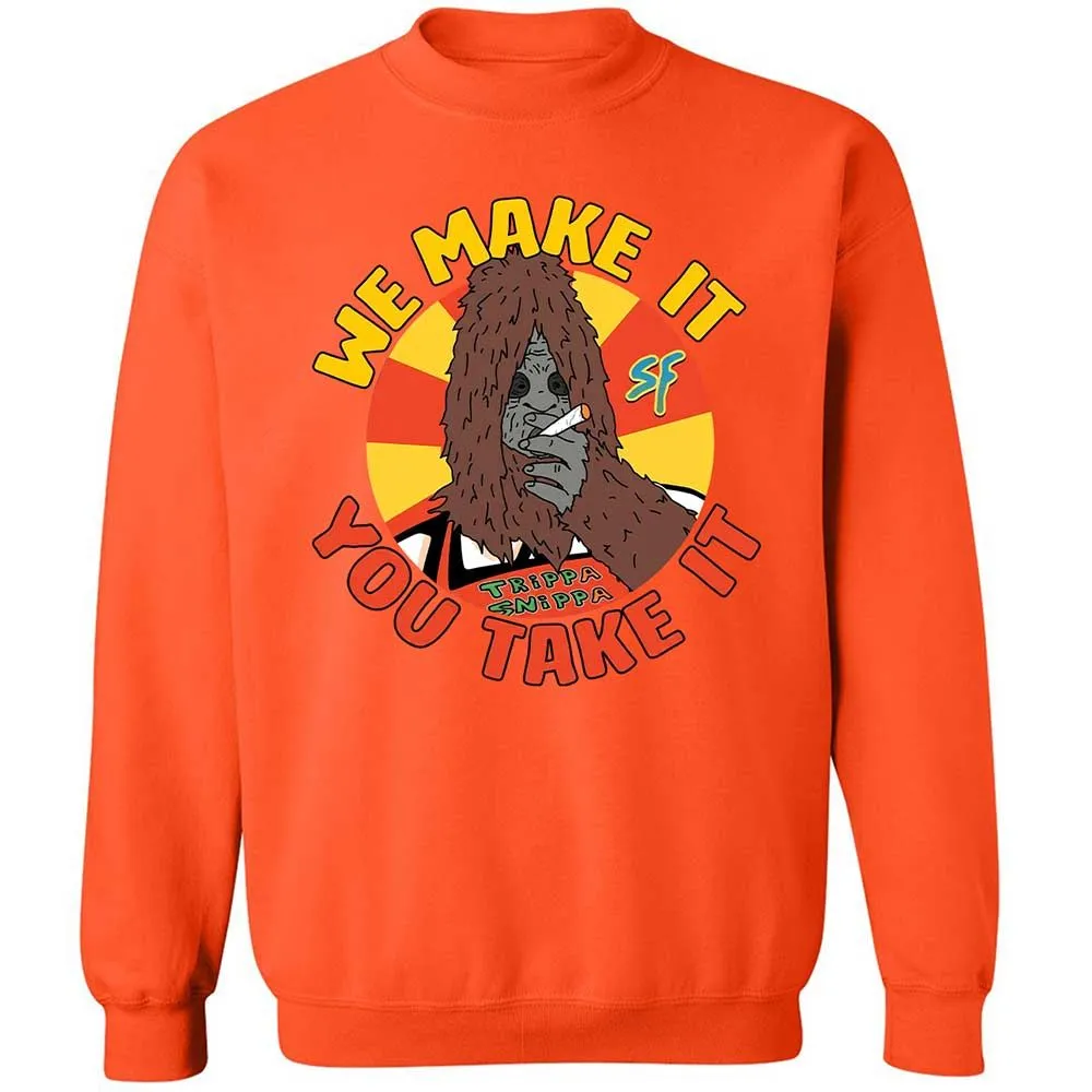 Classic Unisex Sweatshirt - 6UZ5WZHA - Orange - 12