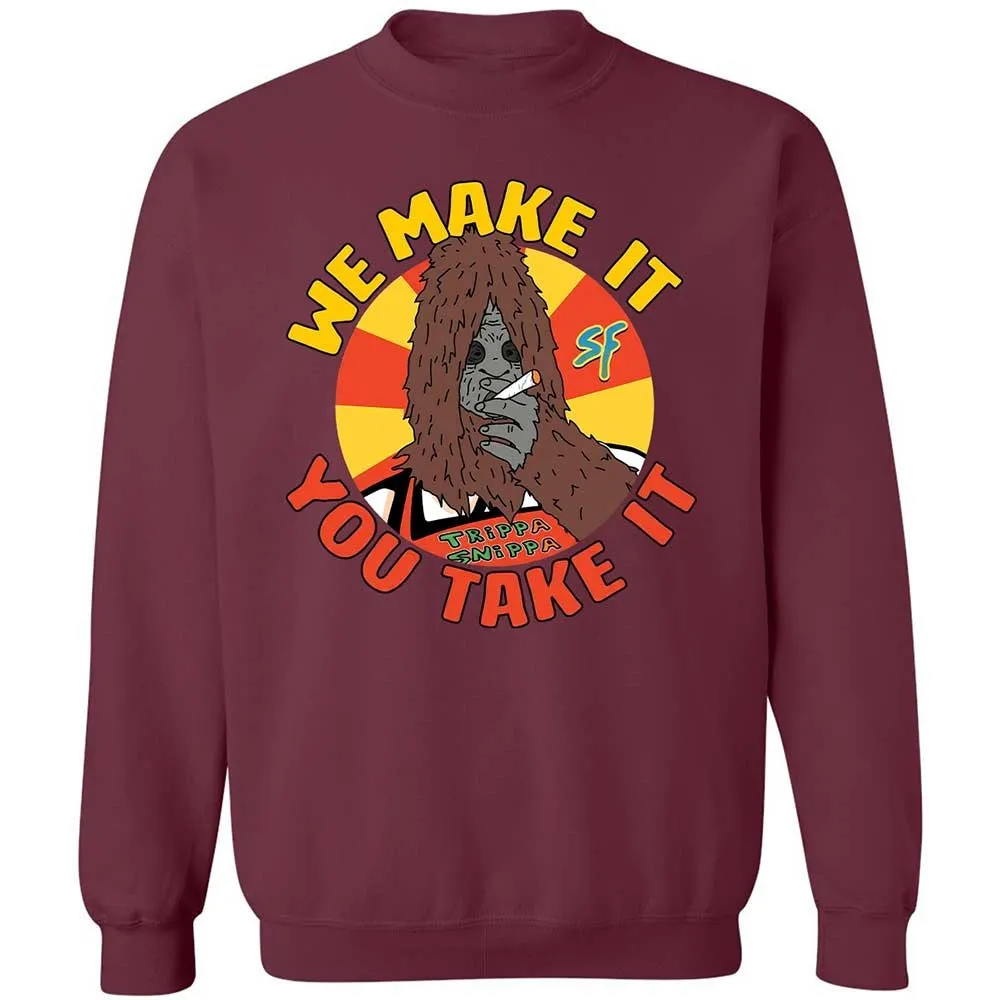 Classic Unisex Sweatshirt - 6UZ5WZHA - Maroon - 20