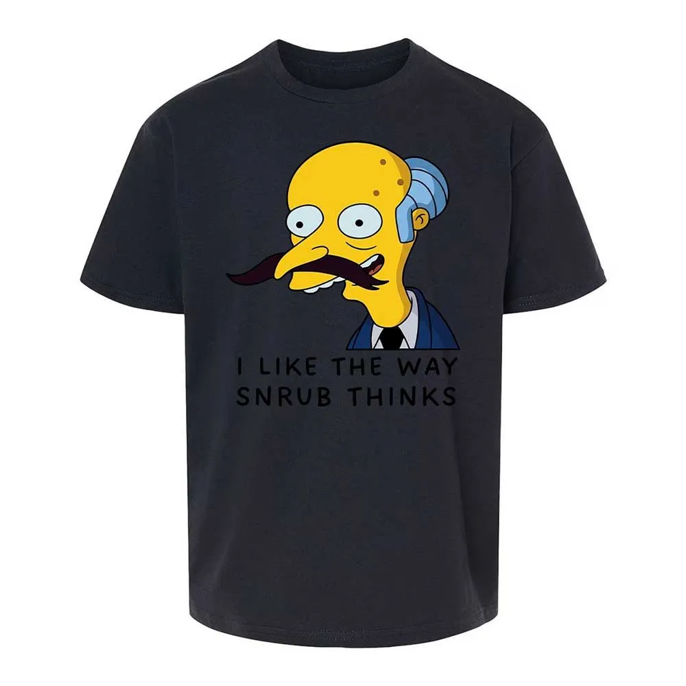 I Like the Way Snrub Thinks - Black - 7