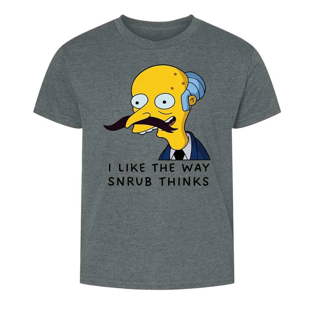 I Like the Way Snrub Thinks - Dark Heather - 16