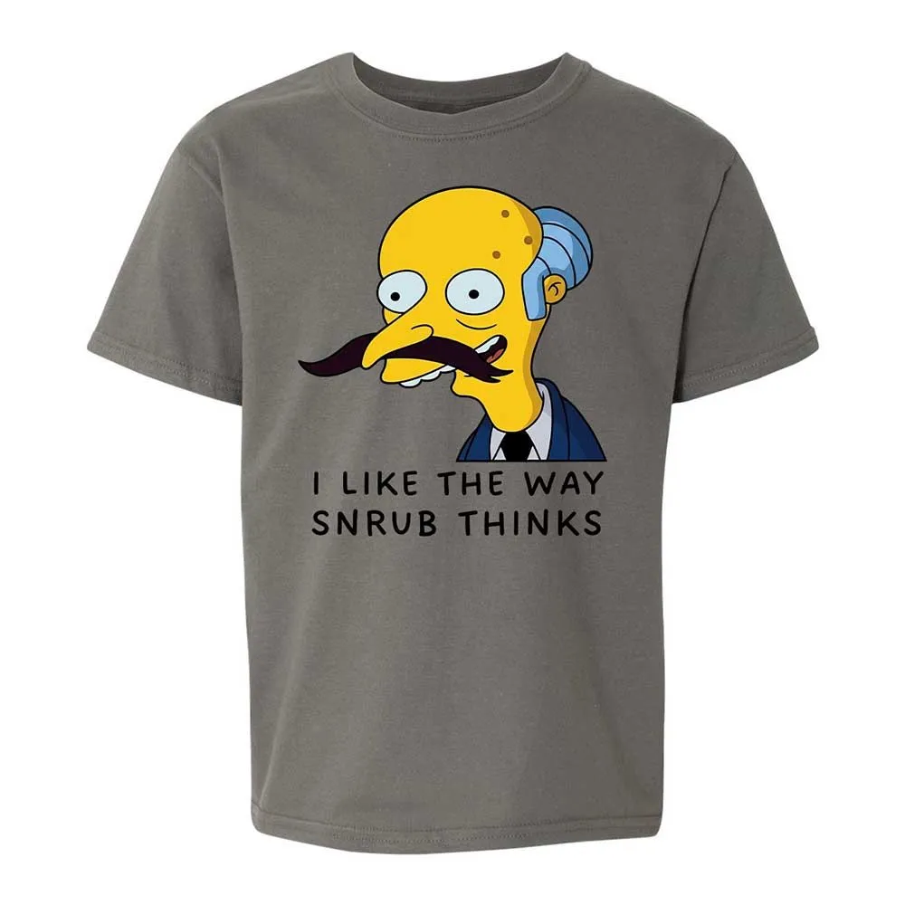 I Like the Way Snrub Thinks - Charcoal - 17