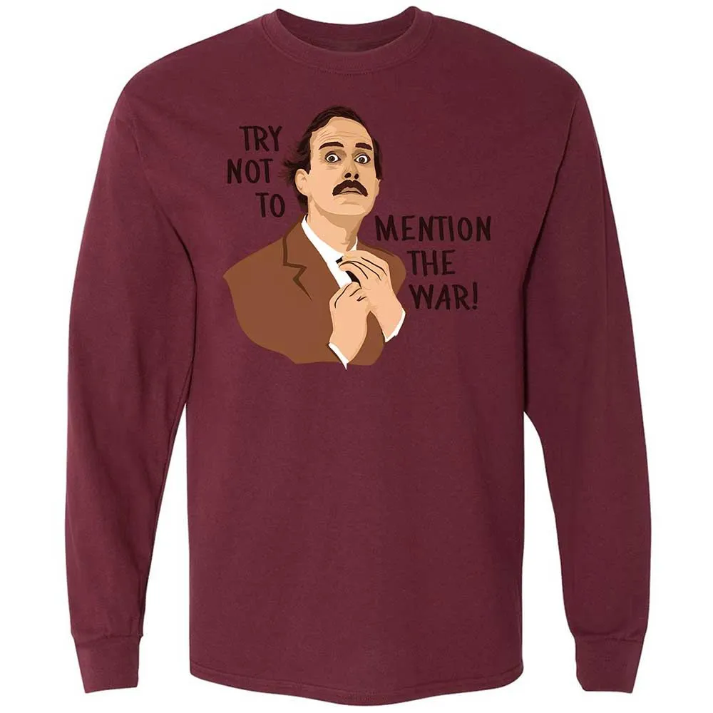 Long Sleeve T-Shirt - 795Y5YUD - Maroon - 16