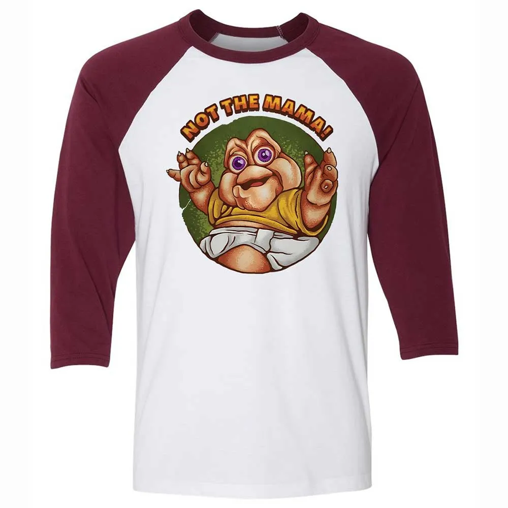 Not The Mama - White/Maroon - 7