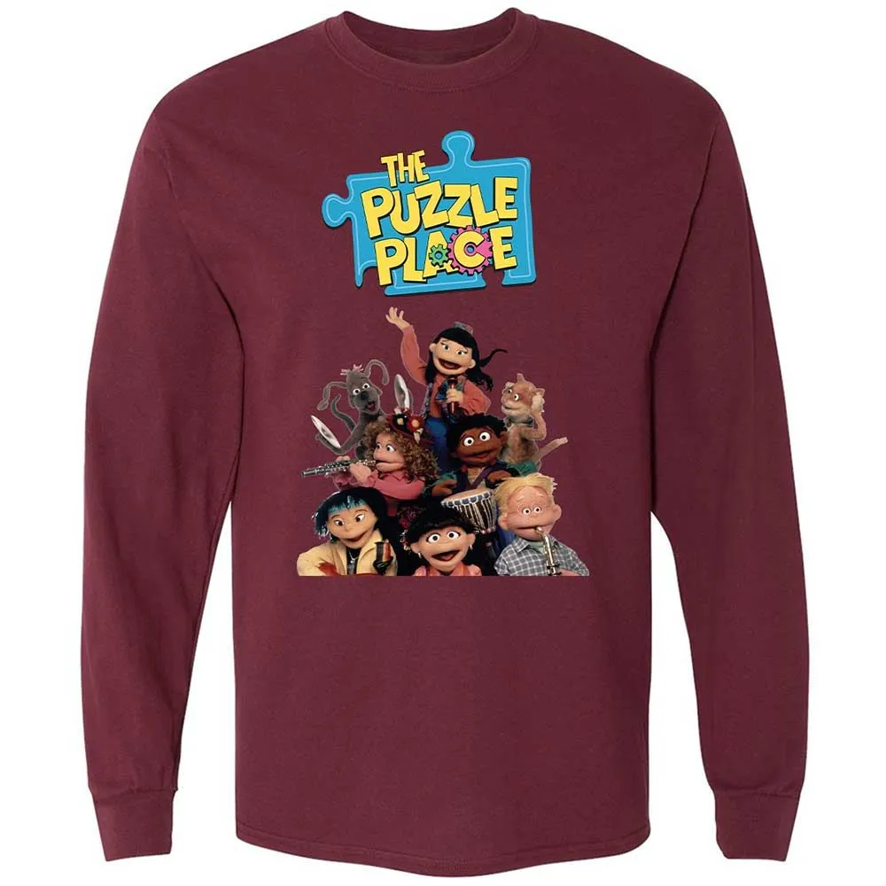 The Puzzle Place - Maroon - 16