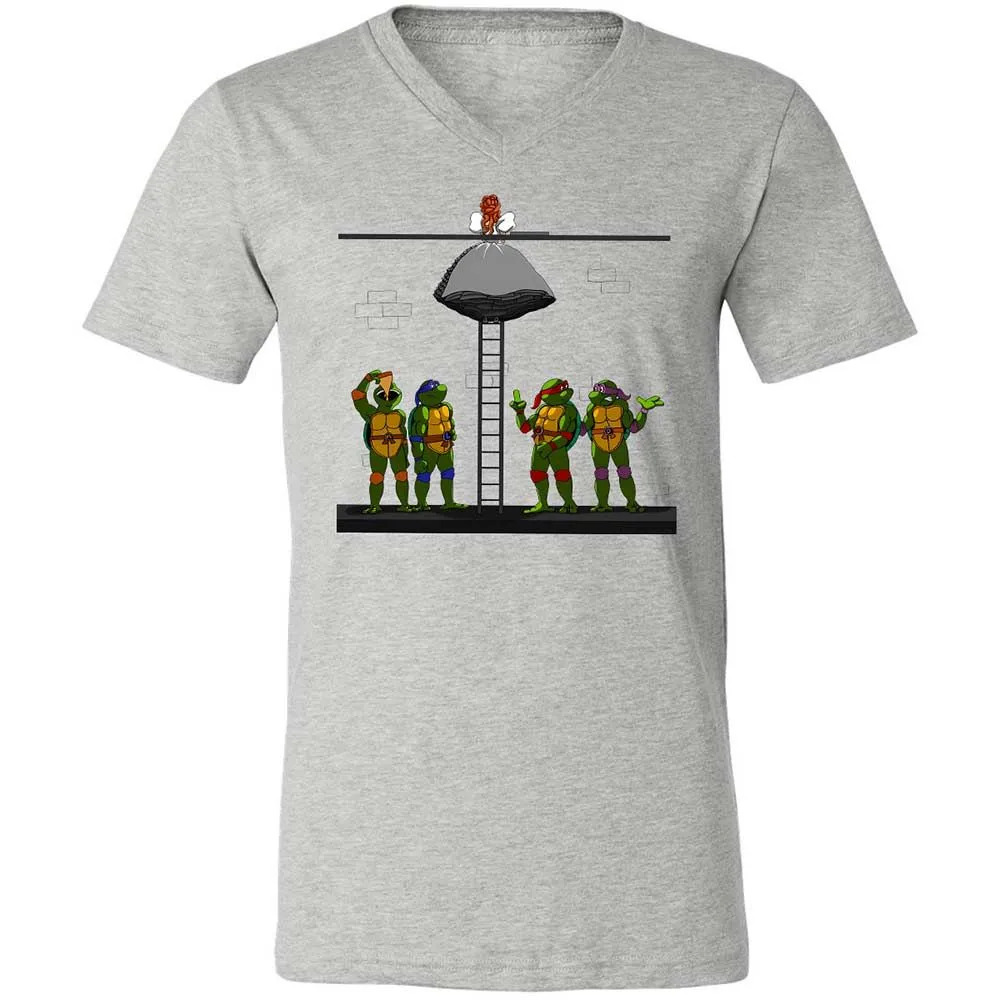 I've Been Dreaming of a Turtle's Kiss - Athletic Heather - 2