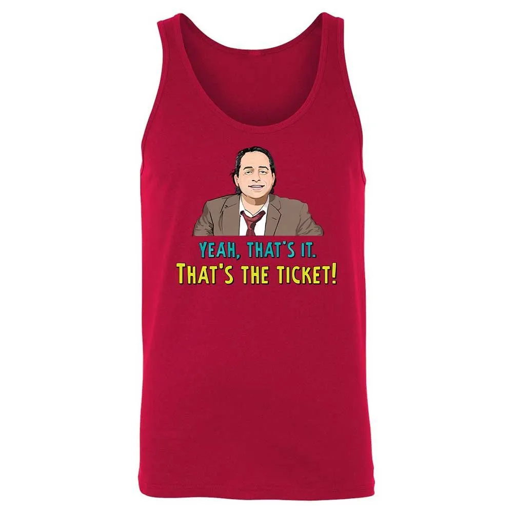 Unisex Jersey Tank - 9KF6H5L2 - Red - 3
