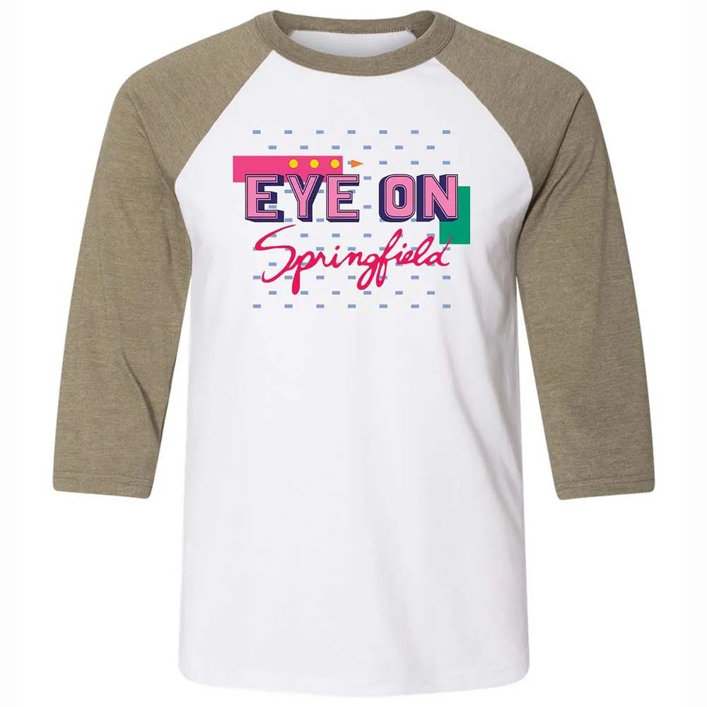 Eye On Springfield - White/Heather Olive - 4