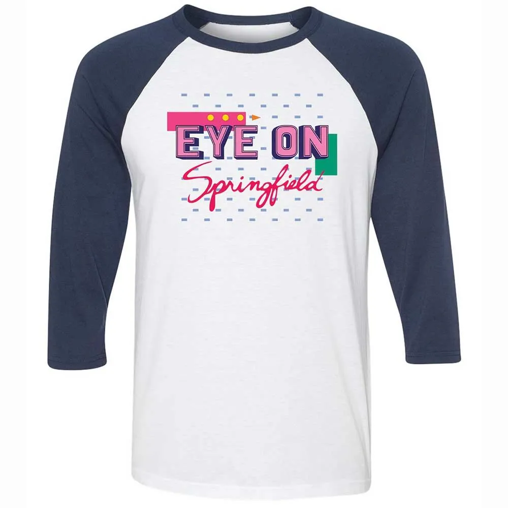 Eye On Springfield - White/Navy - 8