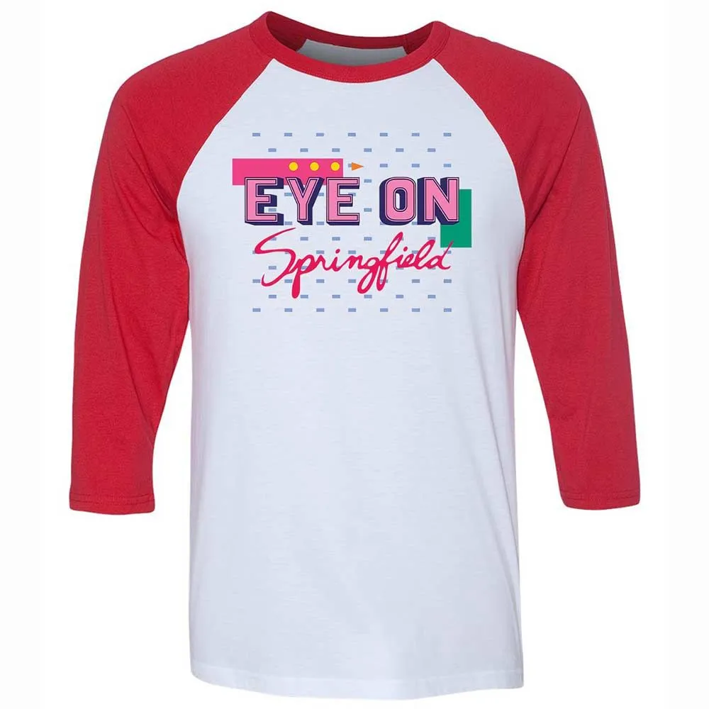 Eye On Springfield - White/Red - 9
