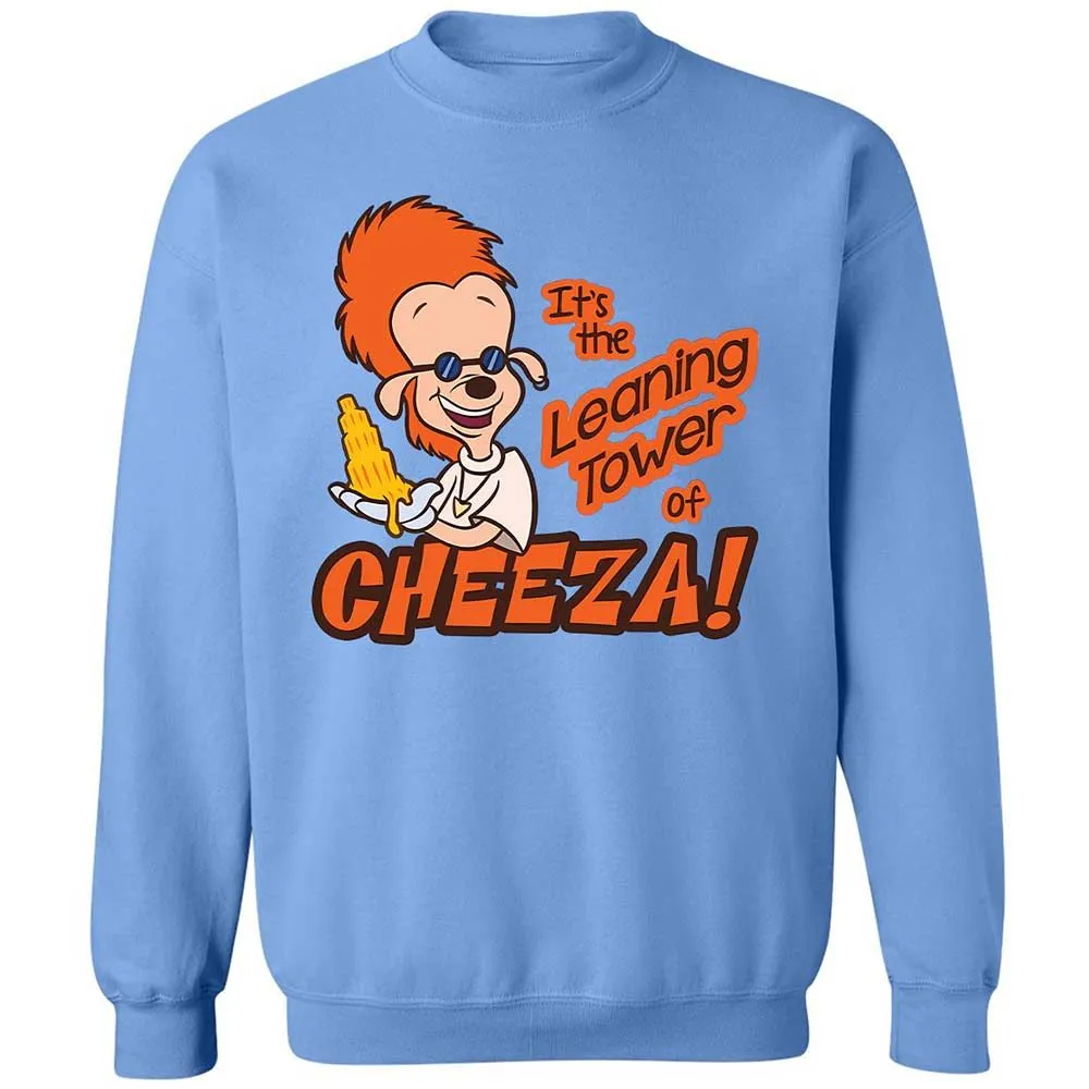 Leaning Tower of Cheeza - Carolina Blue - 5