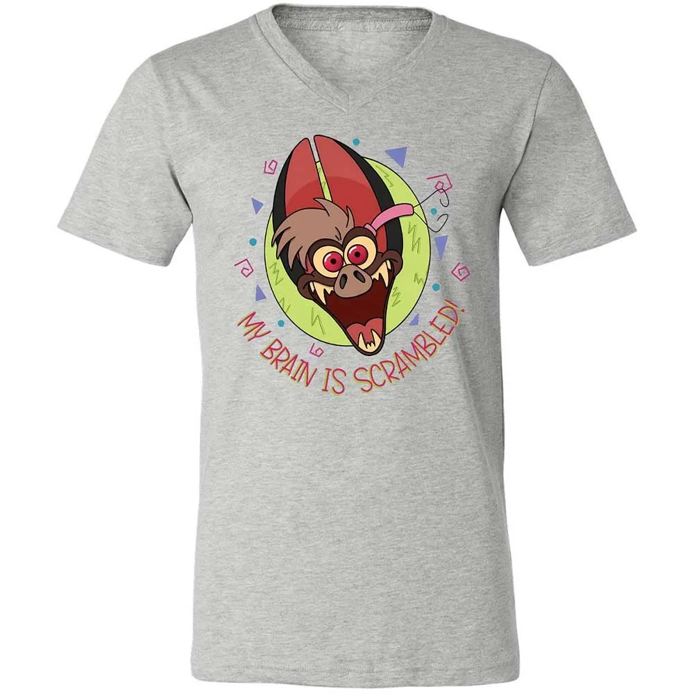 Unisex V-Neck T-Shirt - 5DGU18T5 - Athletic Heather - 2