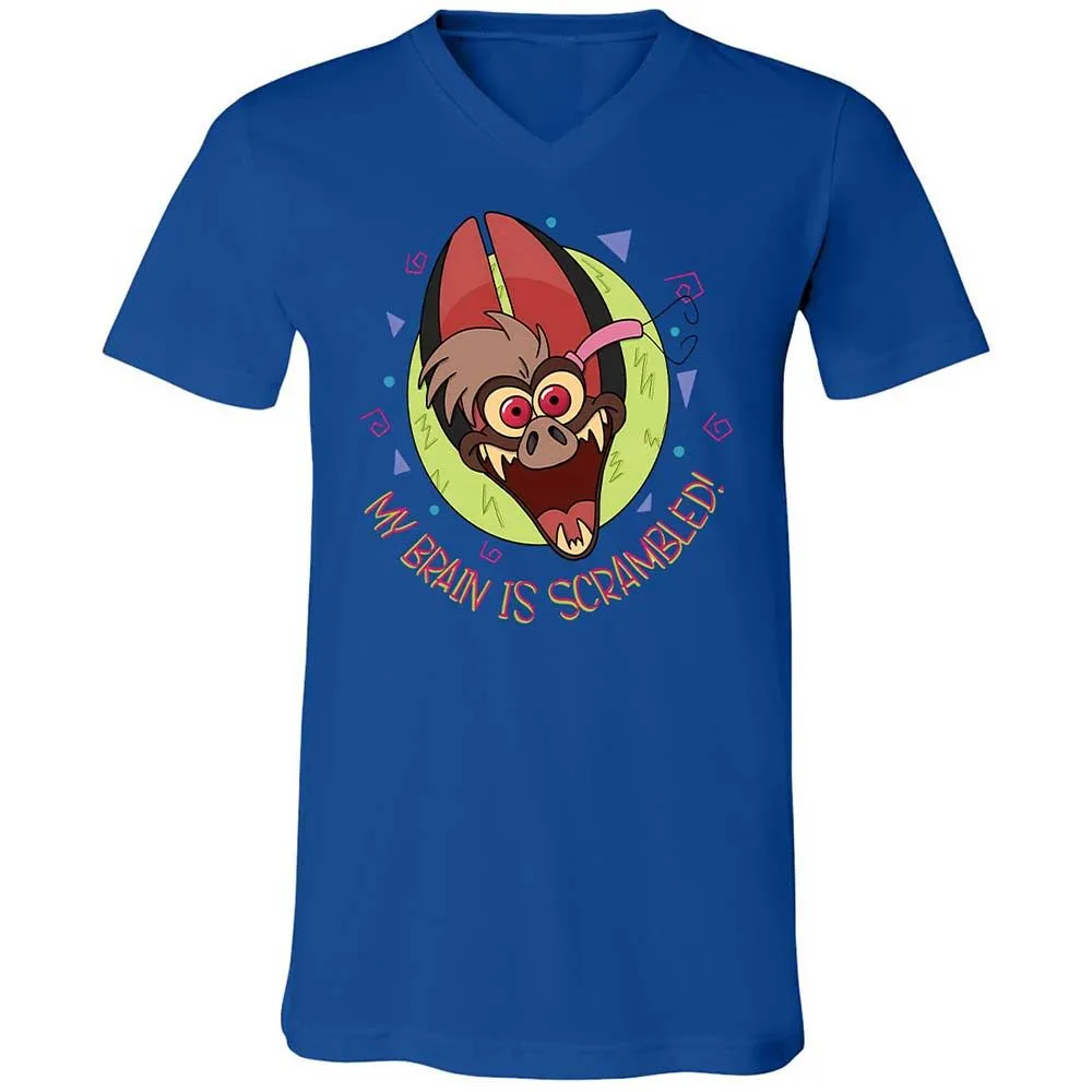 Unisex V-Neck T-Shirt - 5DGU18T5 - True Royal - 3
