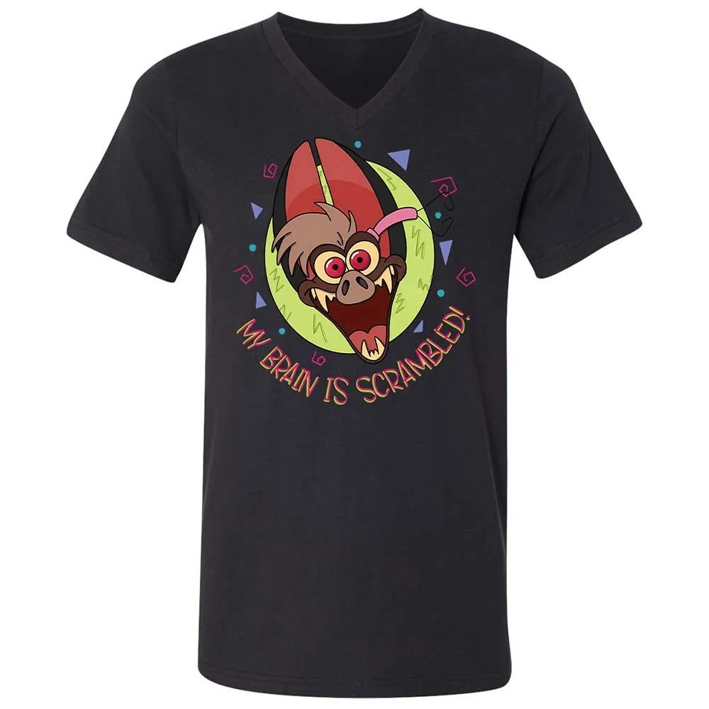 Unisex V-Neck T-Shirt - 5DGU18T5 - Black - 11