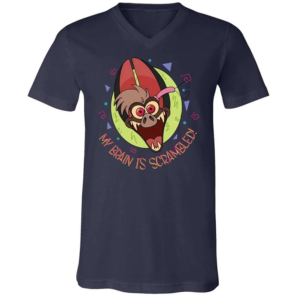 Unisex V-Neck T-Shirt - 5DGU18T5 - Navy - 12