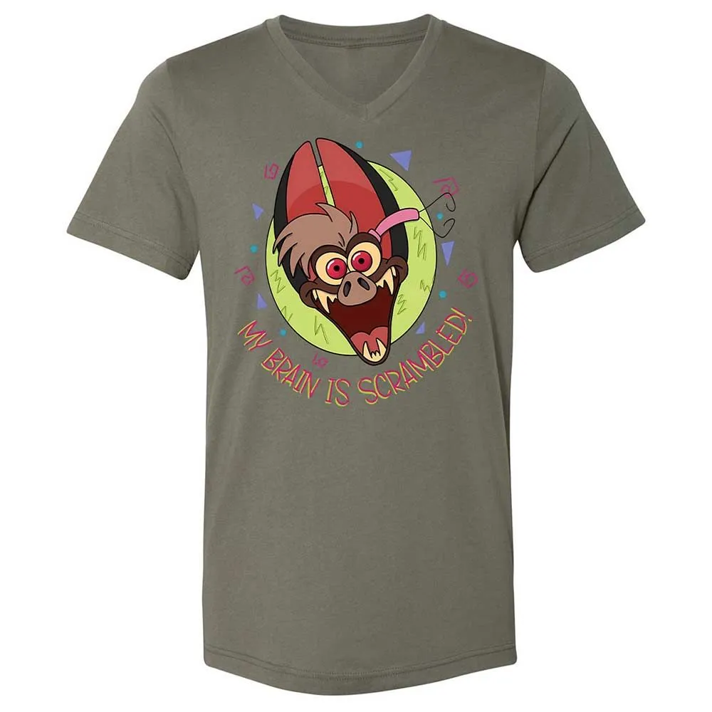 Unisex V-Neck T-Shirt - 5DGU18T5 - Military Green - 15