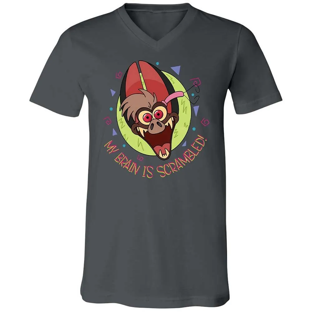 Unisex V-Neck T-Shirt - 5DGU18T5 - Asphalt - 16