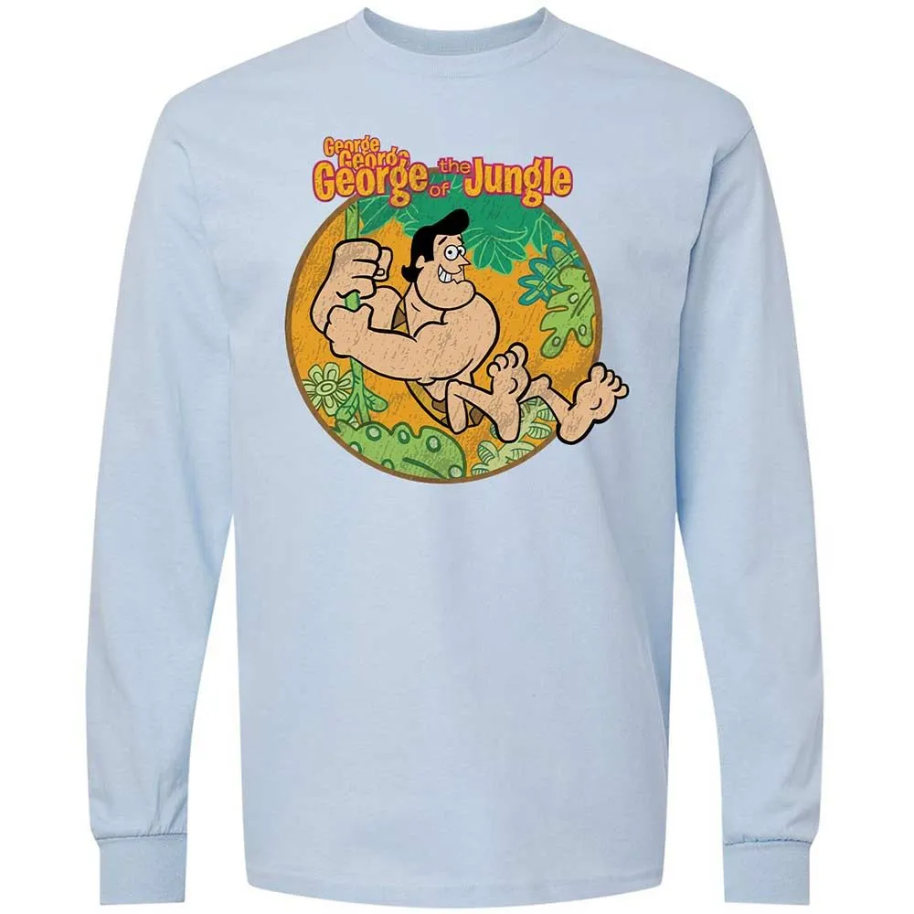 Long Sleeve T-Shirt - UQYC6GGG - Light Blue - 4