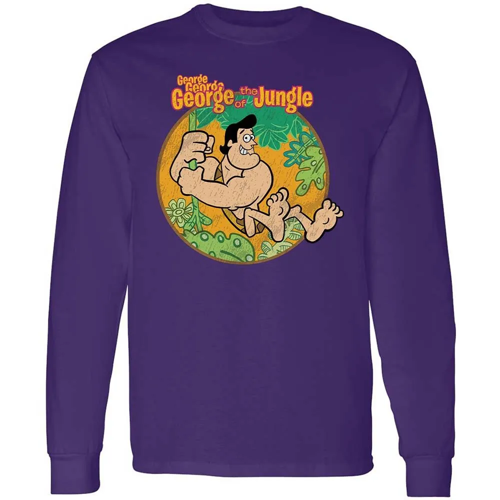 Long Sleeve T-Shirt - UQYC6GGG - Purple - 9