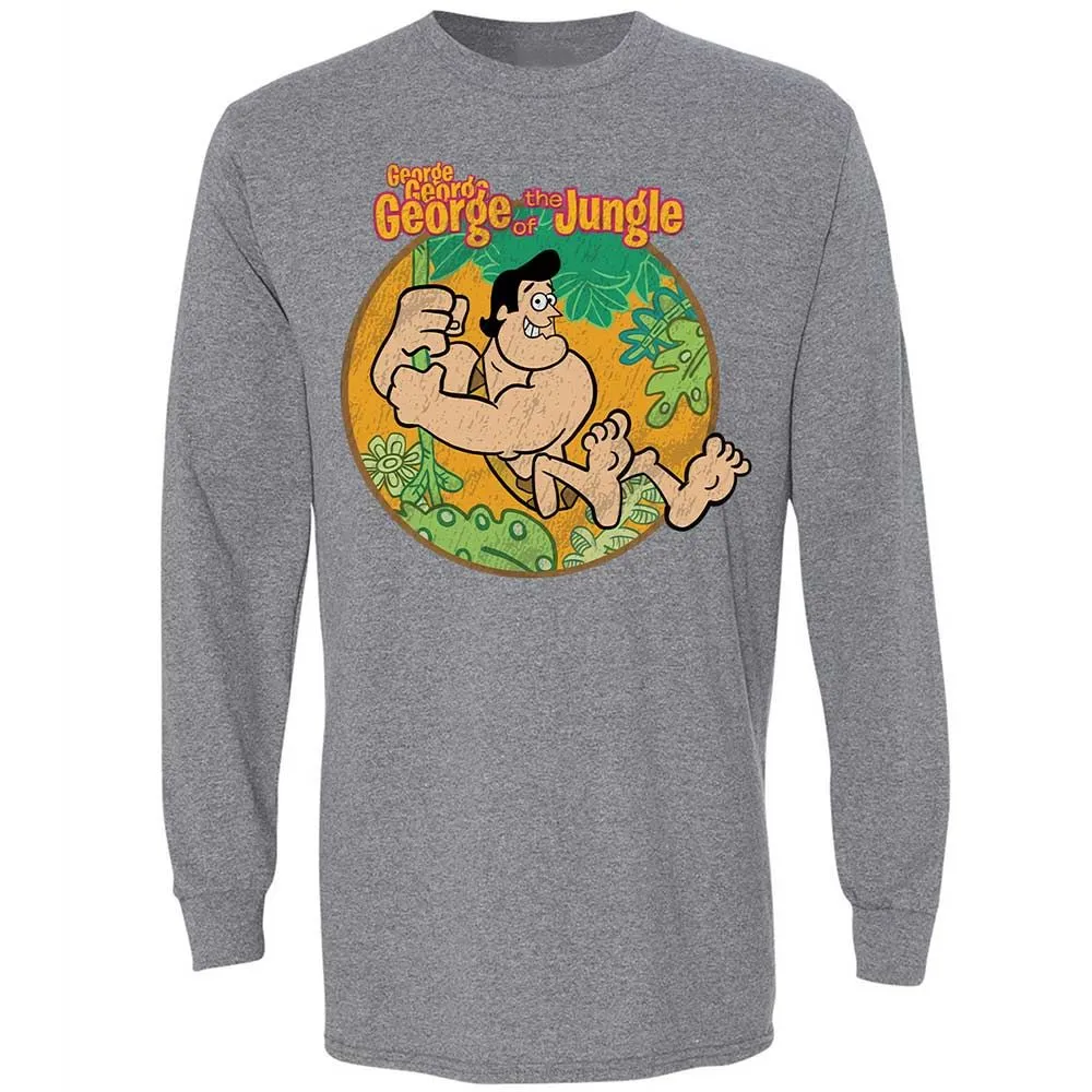 Long Sleeve T-Shirt - UQYC6GGG - Graphite Heather - 18