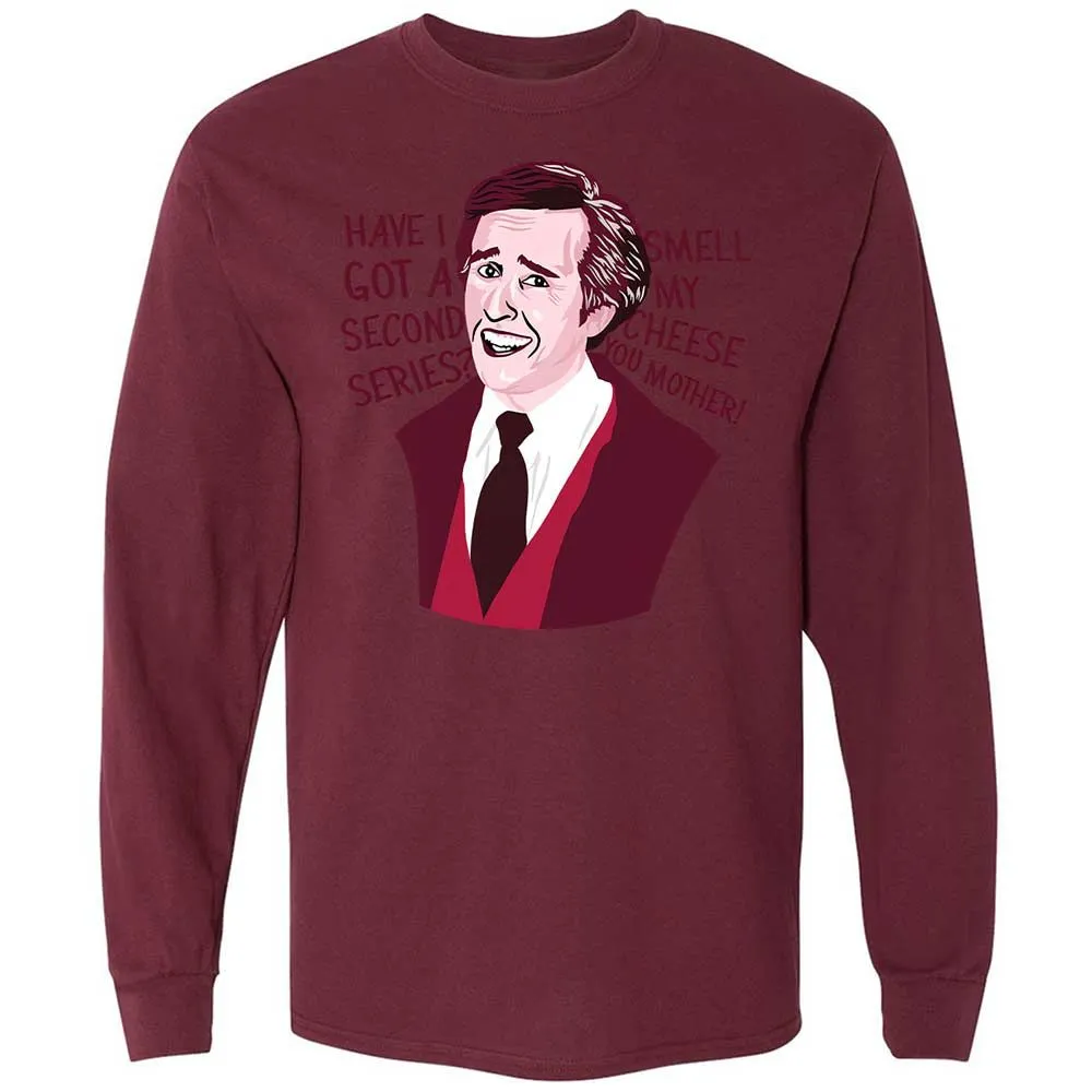 Long Sleeve T-Shirt - 4ULMJ65Z - Maroon - 16