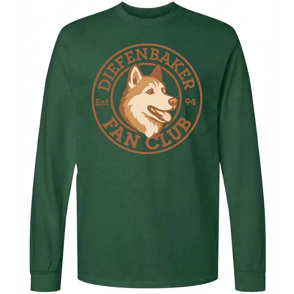 Long Sleeve T-Shirt - 9G9KTCLP - Forest Green - 14
