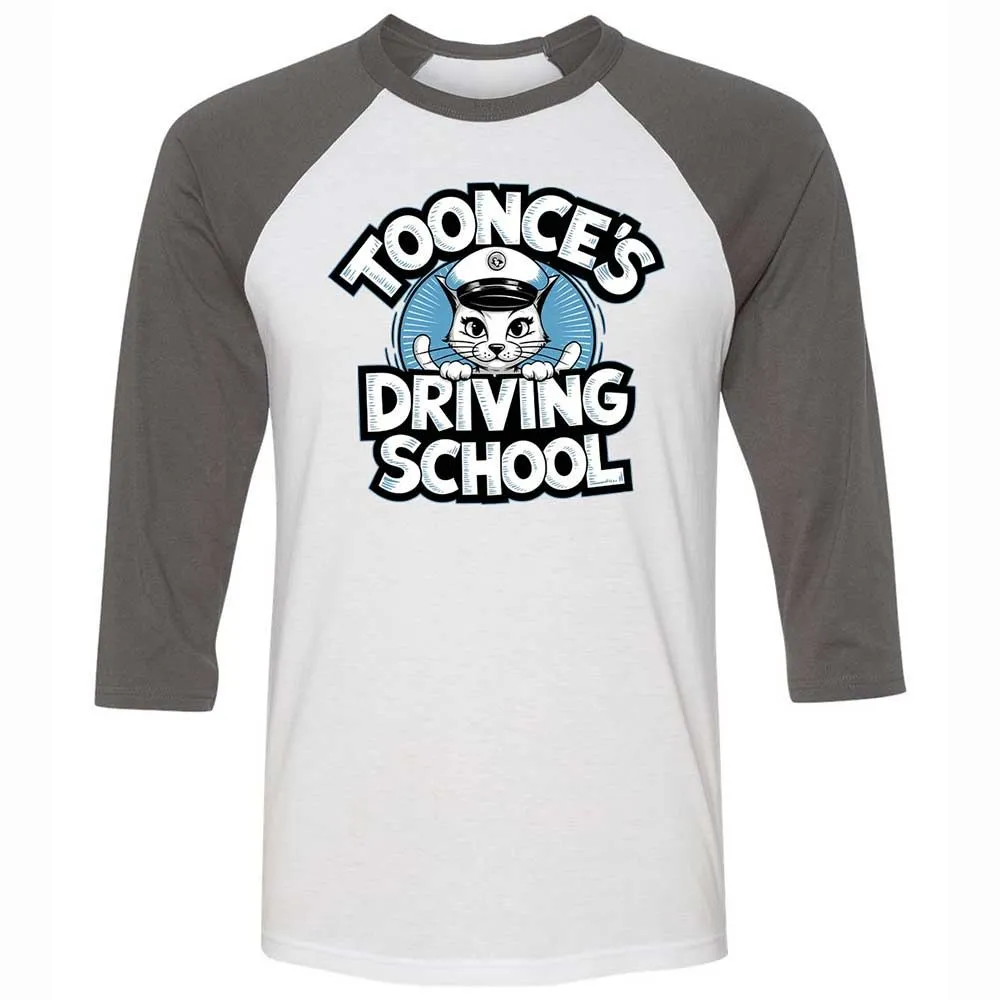 Unisex 3/4 Baseball Tee - JGHUGYCB - White/Asphalt - 2