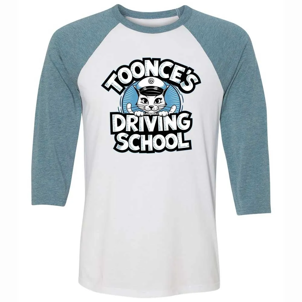 Unisex 3/4 Baseball Tee - JGHUGYCB - White/Denim - 3